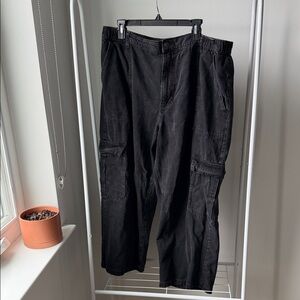 ASOS Curve Black Cargo Pants